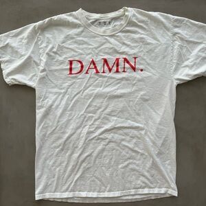 Kendrick Lamar TDE Damn merch graphic T shirt
